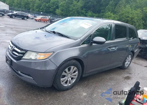 2015 Honda Odyssey Ex z USA, uszkodzony, nr VIN 5FNRL5H49FB062798